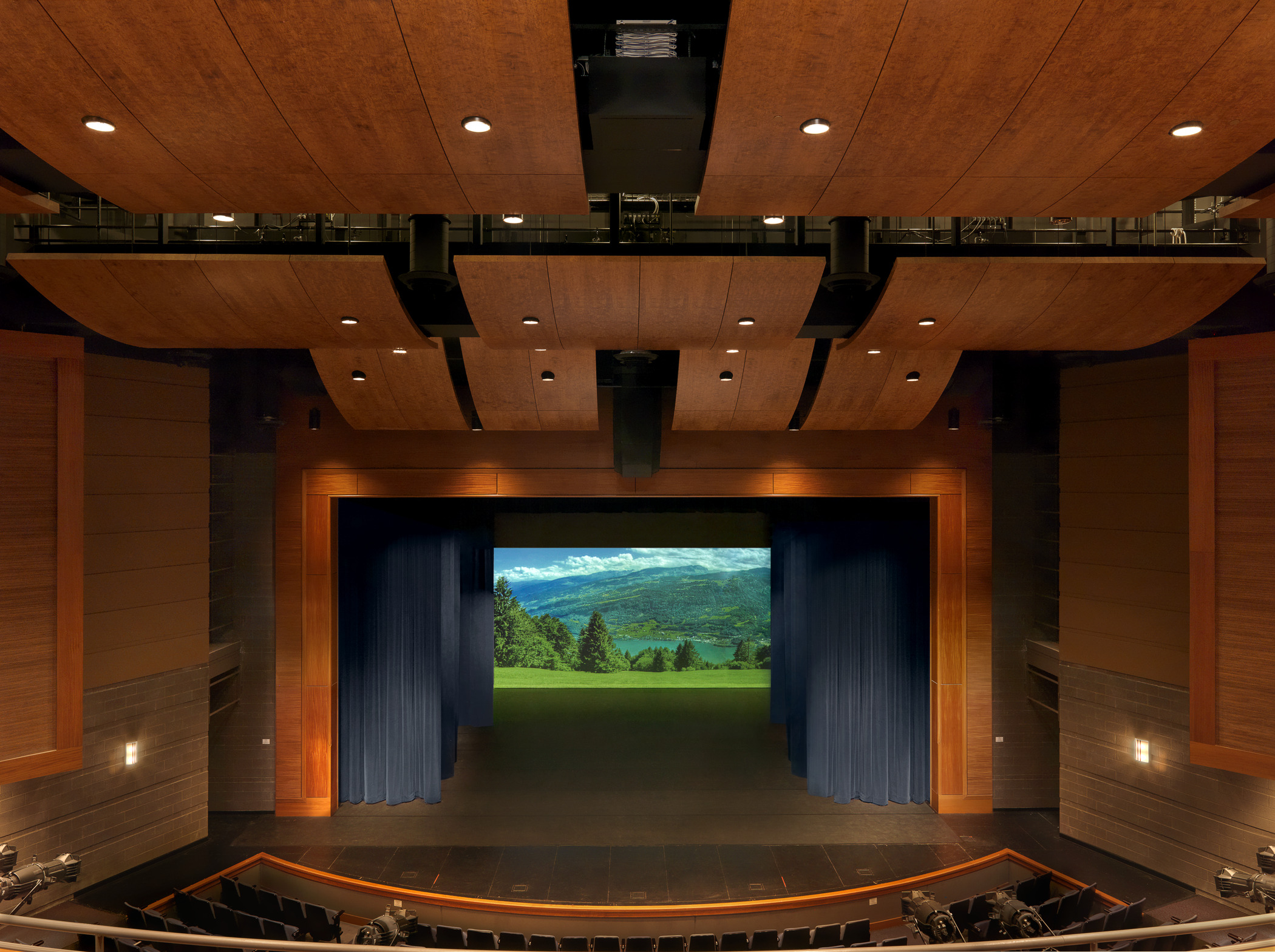 John Burroughs School Taylor Athletic Center, Performing Arts Center, and Commons - Theatre