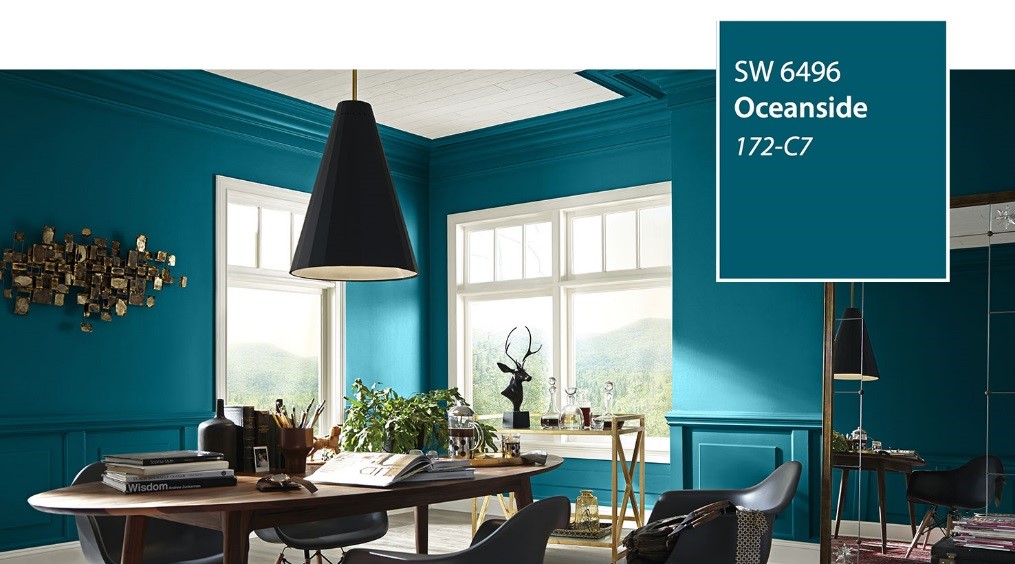 Into the Deep Blue Hue: Deciphering the Sherwin Williams Color of the Year 2018