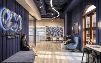 Lawrence Group Designs Fun, New Workplace Destination for St. Louis-Based Entertainment Cruise Productions