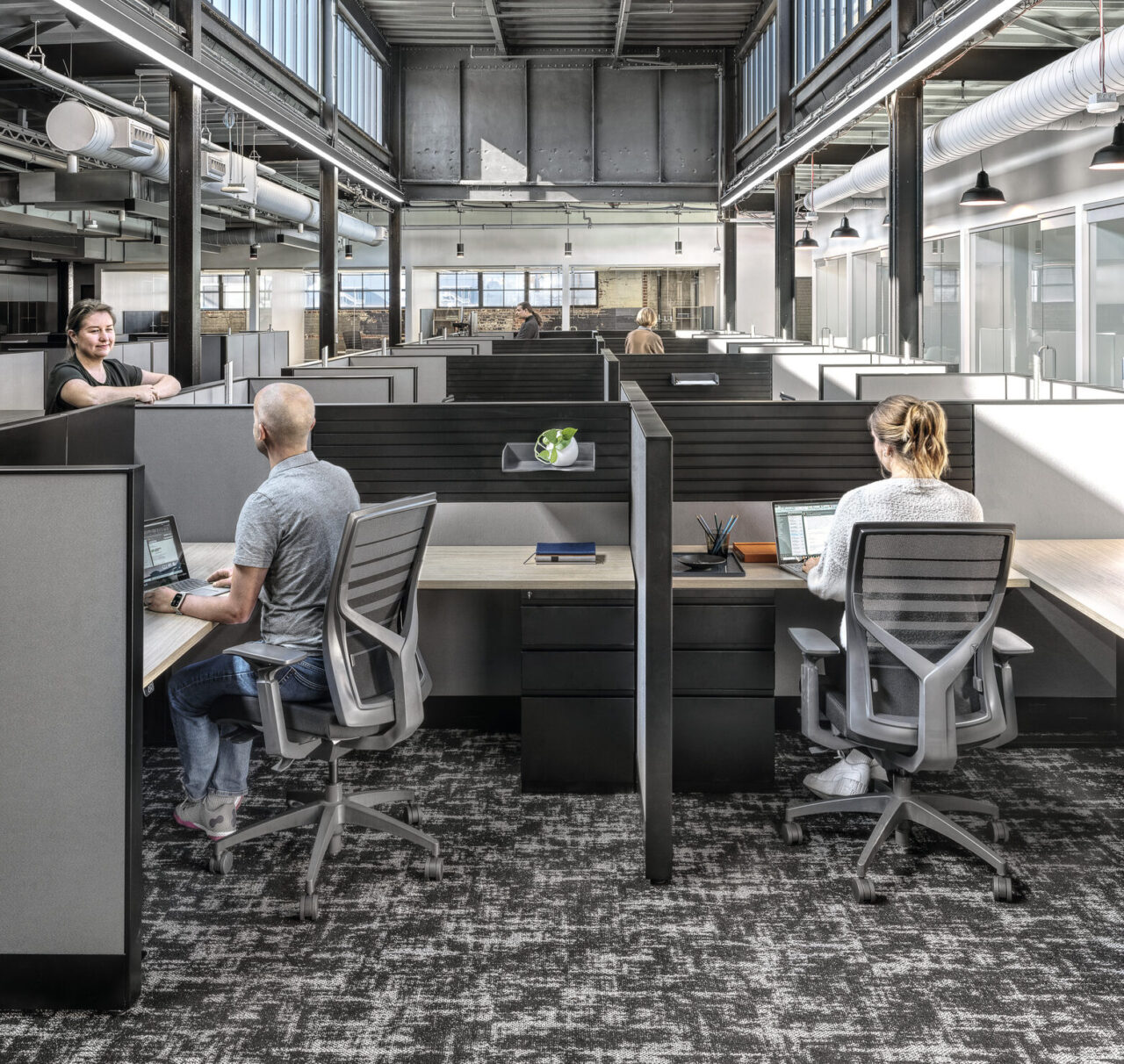 Lawrence Group Designs New Lochmueller Group Office at City Foundry STL