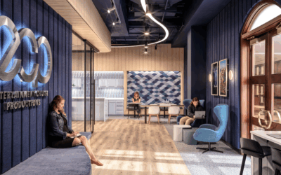 Lawrence Group Designs Fun, New Workplace Destination for St. Louis-Based Entertainment Cruise Productions
