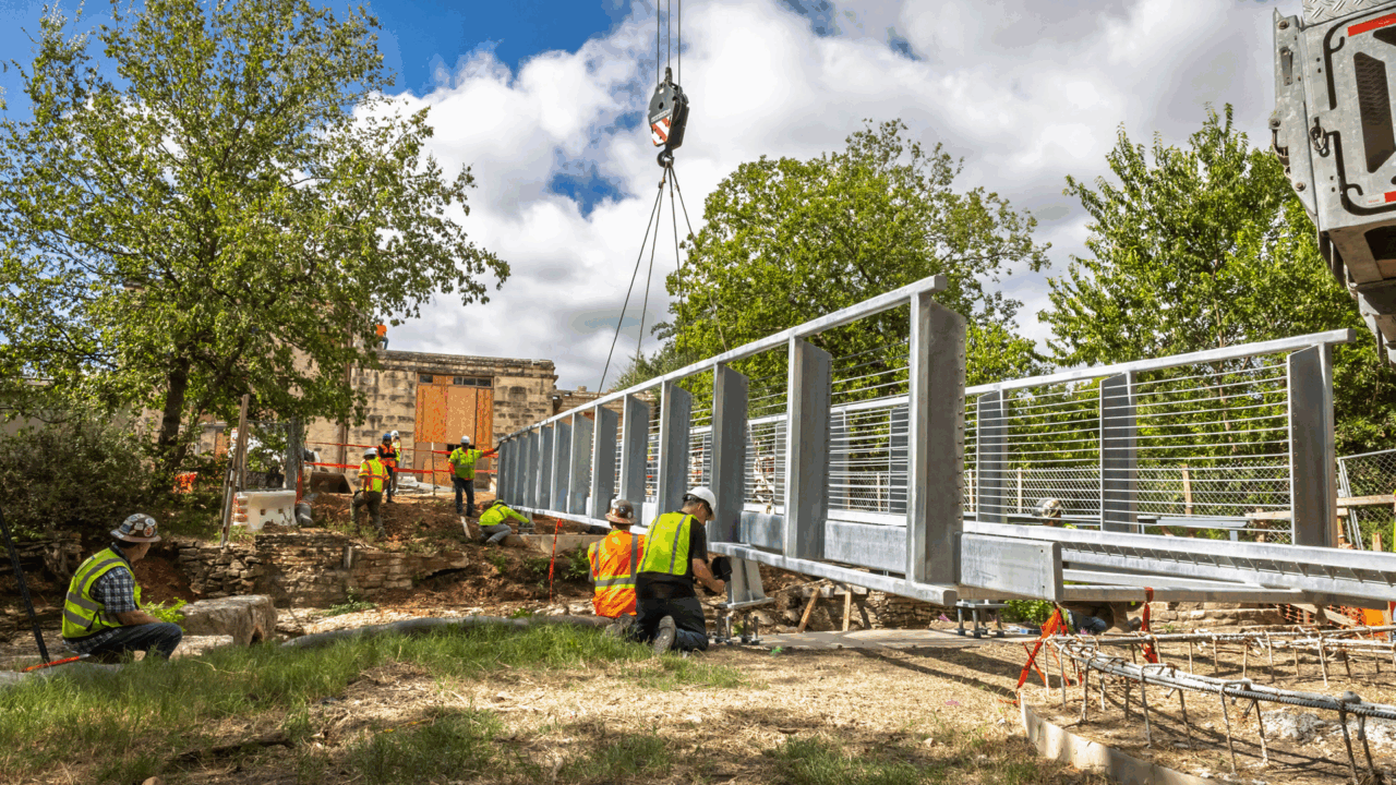 Lawrence Group Leading Design for New Pedestrian Bridge and Site Enhancements at Historic Elisabet Ney Museum in Austin, TX