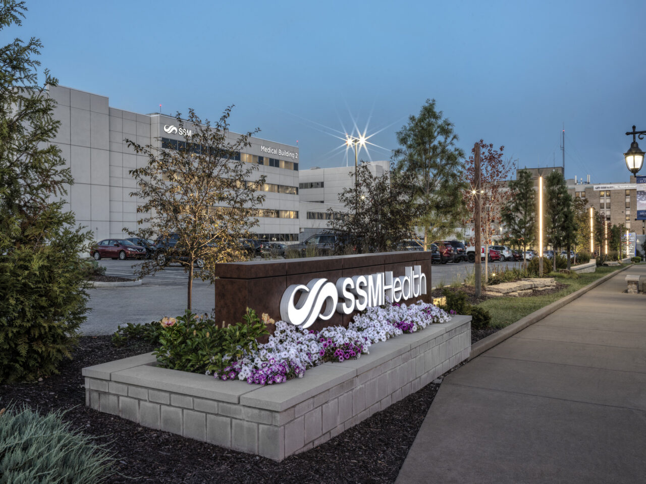 SSM Health St. Joseph Hospital, St. Charles – Landscape Improvements and Entry Canopy