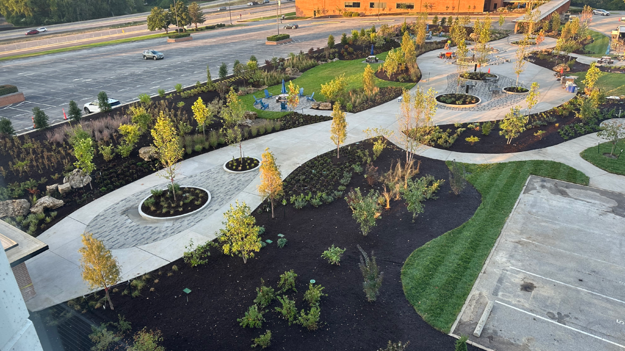 Lawrence Group Landscape Architects Design ‘Jewel of an Outdoor Space’ for the Maritz campus in St. Louis
