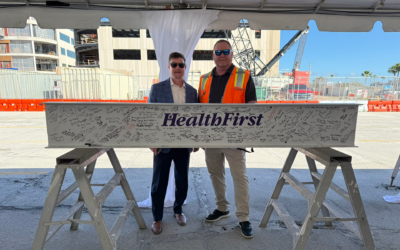 Topping Off Ceremony for New Health First Cape Canaveral Hospital