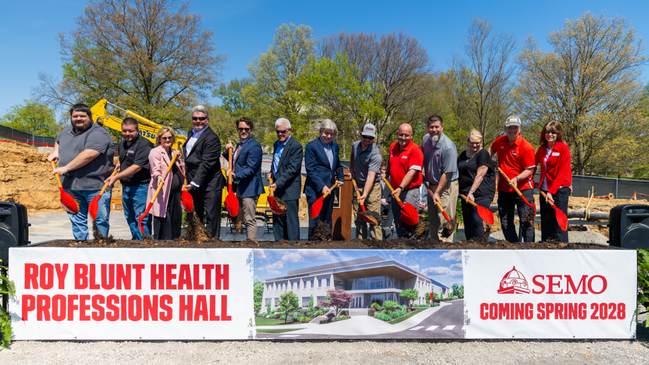Lawrence Group Celebrated Groundbreaking of SEMO’s Roy Blunt Health P