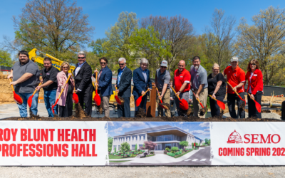Lawrence Group Celebrated Groundbreaking of SEMO’s Roy Blunt Health P