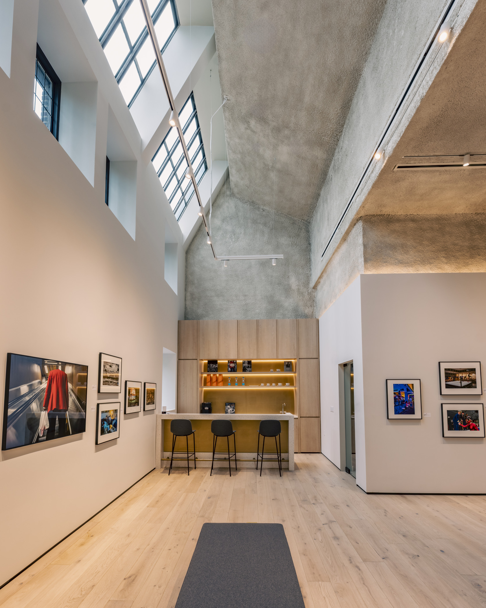 Leica Store Chicago gallery bar
