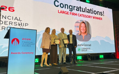 Lawrence Group CFO Laura Conrad Receives 2026 Financial Leadership Award